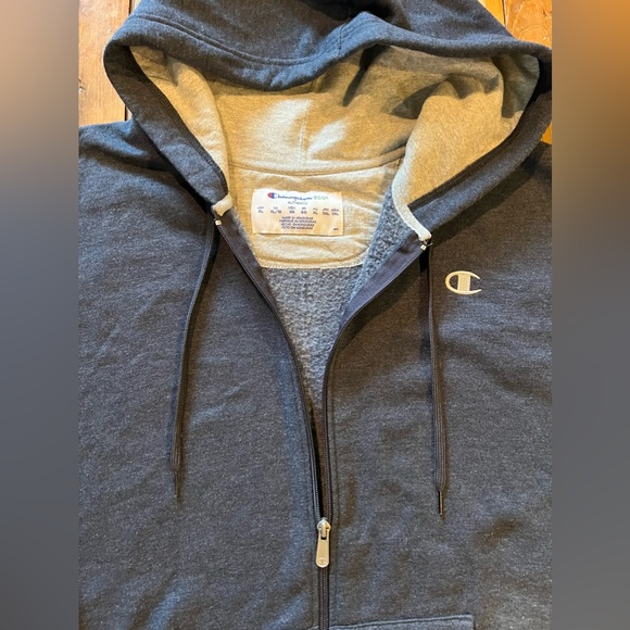 Champion ECO Authentic Full Zip Hoodie
Mens Size XL Gray Hooded Sweatshirt - Picture 5 of 5